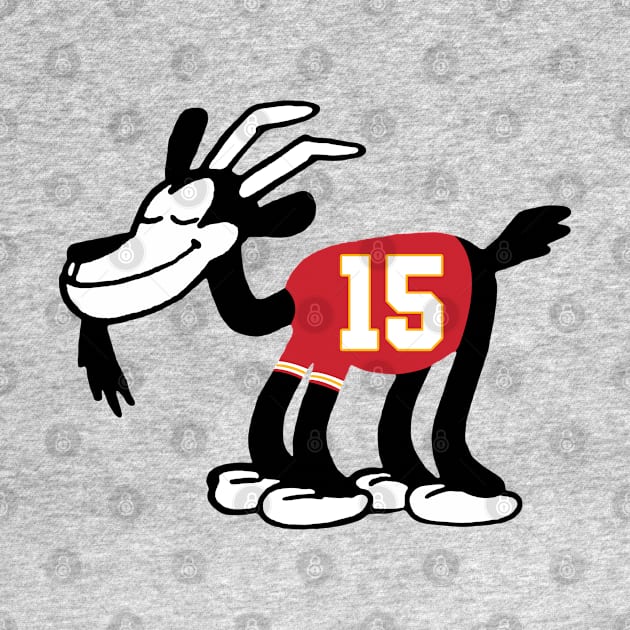 Mahomes GOAT 2, Steamboat Willie Goat by Megadorim